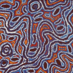 Lappi Lappi Jukurrpa (Lappi Lappi Dreaming) by Magda Nakamarra Curtis