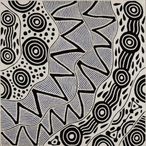 Pikilyi Jukurrpa (Vaughan Springs Dreaming) by Ursula Napangardi Hudson