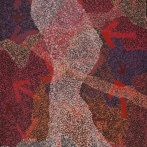 Yankirri Jukurrpa (Emu Dreaming) - Ngarlikirlangu by Margaret Nangala Gallagher