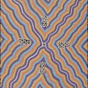 Watiya-warnu Jukurrpa (Seed Dreaming) by Narelle Nangala Brown