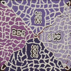 Watiya-warnu Jukurrpa (Seed Dreaming) by Narelle Nangala Brown