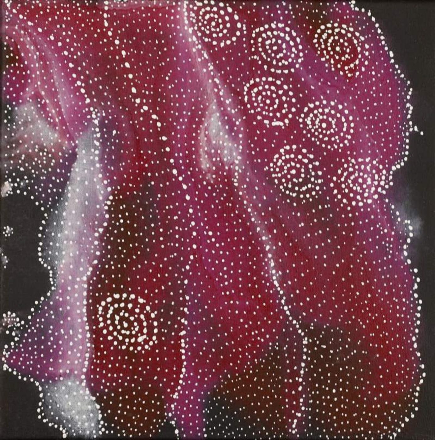 Napaljarri-warnu Jukurrpa (Seven Sisters Dreaming) by Athena Nangala Granites