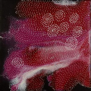 Napaljarri-warnu Jukurrpa (Seven Sisters Dreaming) by Athena Nangala Granites