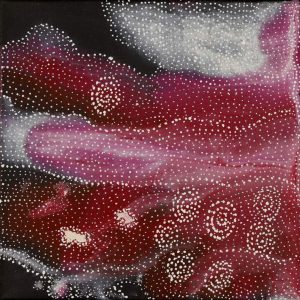 Napaljarri-warnu Jukurrpa (Seven Sisters Dreaming) by Athena Nangala Granites