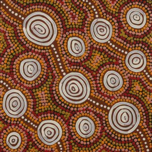 Wardapi Jukurrpa (Goanna Dreaming) - Yarripilangu by Ingrid Napangardi Williams