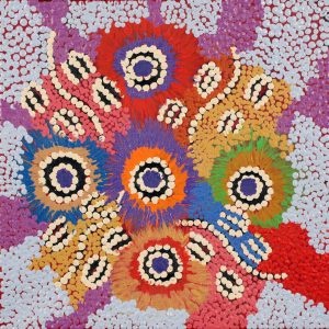 Wardapi Jukurrpa (Goanna Dreaming) - Yarripilangu by Rahab Nungarrayi Spencer