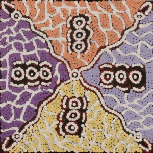 Watiya-warnu Jukurrpa (Seed Dreaming) by Narelle Nangala Brown