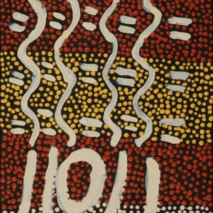 Ngapa Jukurrpa (Water Dreaming)  -  Puyurru by Clancy Jangala Watson