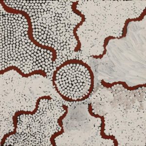 Watiya-warnu Jukurrpa (Seed Dreaming) by Katrina Nampijinpa Brown