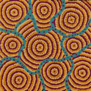 Yuparli Jukurrpa (Bush Banana Dreaming) by Marita Napanangka Marshall