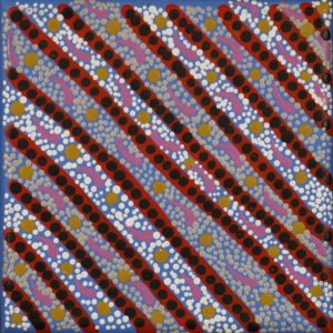 Wanakiji Jukurrpa (Bush Tomato Dreaming) by Warlukurlangu Artists