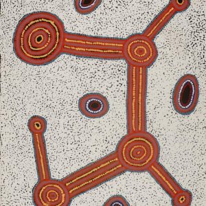 Ngapa Jukurrpa (Water Dreaming)  - Mikanji by Colin Jakamarra Gibson