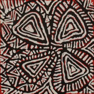 Ngapa Jukurrpa (Water Dreaming)  - Mikanji by Juliette Nampijinpa Brown