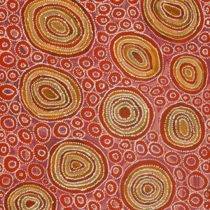 Watiya-warnu Jukurrpa (Seed Dreaming) by Tanya Nungarrayi Collins