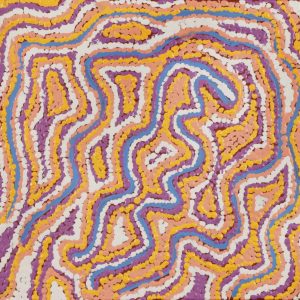 Lappi Lappi Jukurrpa (Lappi Lappi Dreaming) by Magda Nakamarra Curtis