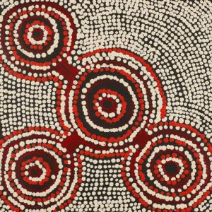 Ngapa Jukurrpa (Water Dreaming)  -  Puyurru by Gregson Jampijinpa Collins