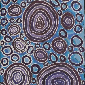 Watiya-warnu Jukurrpa (Seed Dreaming) by Tanya Nungarrayi Collins