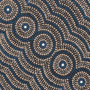 Wanakiji Jukurrpa (Bush Tomato Dreaming) by Selma Napangardi Gibson