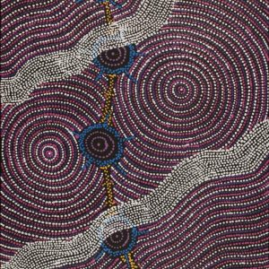 Napaljarri-warnu Jukurrpa (Seven Sisters Dreaming) by Shanna Napanangka Williams