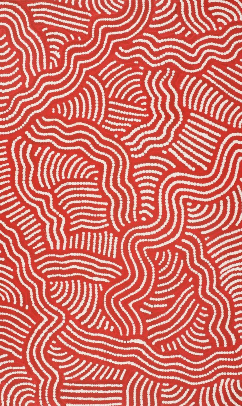 Ngapa Jukurrpa (Water Dreaming) - Mikanji by Julie Napaljarri Dempsey
