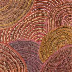 Pikilyi Jukurrpa (Vaughan Springs Dreaming) by Grace Napangardi Butcher