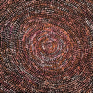 Ngapa Jukurrpa (Water Dreaming)  -  Puyurru by Sarah Napurrurla Leo