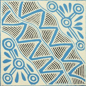 Pikilyi Jukurrpa (Vaughan Springs Dreaming) by Ursula Napangardi Hudson