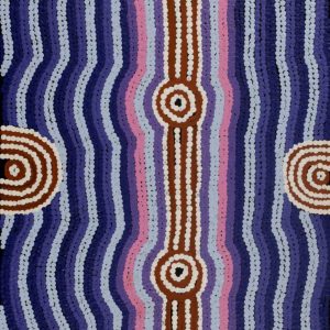 Watiya-warnu Jukurrpa (Seed Dreaming) by Narelle Nangala Brown