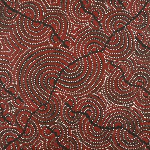 Mina Mina Jukurrpa (Mina Mina Dreaming) by Christine Nakamarra Curtis