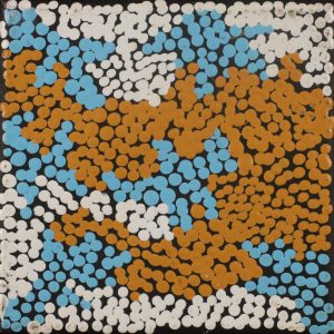 Watiya-warnu Jukurrpa (Seed Dreaming) by Warlukurlangu Artists