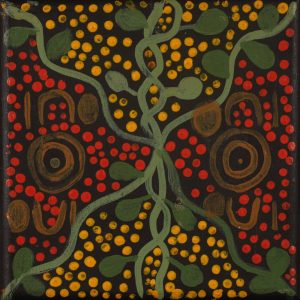 Bush Tucker by Warlukurlangu Artists