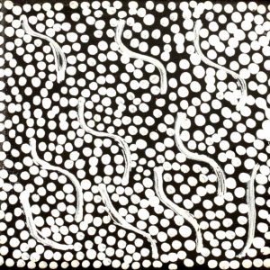 Pikilyi Jukurrpa (Vaughan Springs Dreaming) by Warlukurlangu Artists