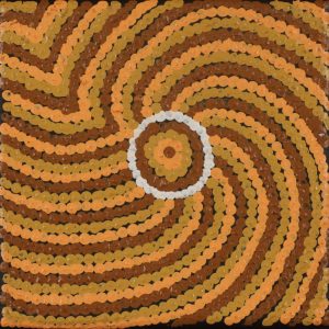 Watiya-warnu Jukurrpa (Seed Dreaming) by Warlukurlangu Artists