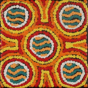 Watiya-warnu Jukurrpa (Seed Dreaming) by Warlukurlangu Artists