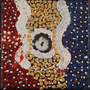 Warna Jukurrpa (Snake Dreaming) by Warlukurlangu Artists