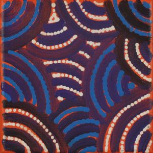 Pamapardu Jukurrpa (Flying Ant Dreaming)  - Warntungurru by Warlukurlangu Artists