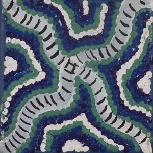 Yarla Jukurrpa (Bush Potato Dreaming) - Cockatoo Creek by Warlukurlangu Artists