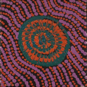 Wanakiji Jukurrpa (Bush Tomato Dreaming) by Warlukurlangu Artists