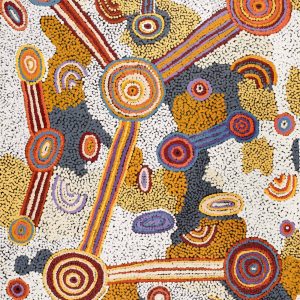 Yurrampi Jukurrpa (Honey Ant Dreaming) by Colin Jakamarra Gibson