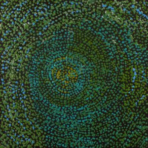 Ngapa Jukurrpa (Water Dreaming)  -  Puyurru by Sarah Napurrurla Leo