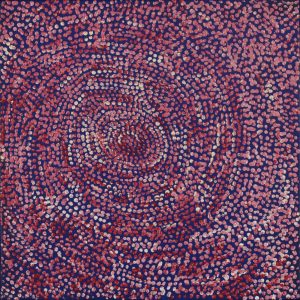 Ngapa Jukurrpa (Water Dreaming)  -  Puyurru by Sarah Napurrurla Leo