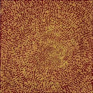 Ngapa Jukurrpa (Water Dreaming)  -  Puyurru by Sarah Napurrurla Leo