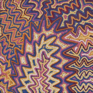 Pikilyi Jukurrpa (Vaughan Springs Dreaming) by Selina Napanangka Fisher