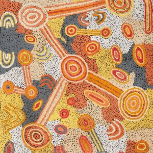 Yurrampi Jukurrpa (Honey Ant Dreaming) by Colin Jakamarra Gibson