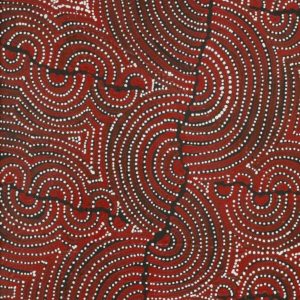 Mina Mina Jukurrpa (Mina Mina Dreaming) by Christine Nakamarra Curtis