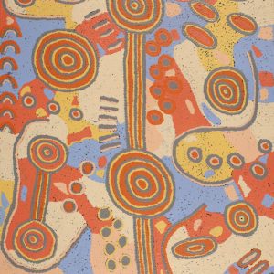 Yurrampi Jukurrpa (Honey Ant Dreaming) by Colin Jakamarra Gibson