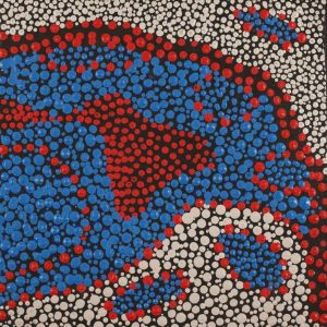 Ngapa Jukurrpa (Water Dreaming)  -  Puyurru by Samuel Jampijinpa Collins