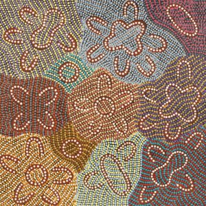 Ngurlu Jukurrpa (Native Seed Dreaming) by Dorothy Napurrurla Dickson