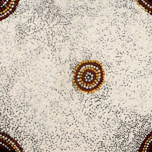 Watiya-warnu Jukurrpa (Seed Dreaming) by Katrina Nampijinpa Brown
