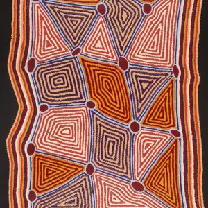 Wirnpa Jukurrpa (Lightning Dreaming) by Sabrina Nungarrayi Gibson